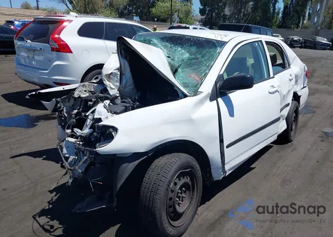 2008 Toyota Corolla Ce z USA, uszkodzony, nr VIN 1NXBR32E18Z009685